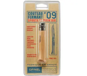 Opinel 1254 VRI N°09 Inox 9 cm Buche