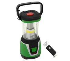 Cattara LED Taschenlampe 300lm CAMPING FERNBEDIENUNG / COB LED + LED / 3x D LR20 3x AAA 2x AAA Batterien / IP44