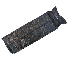 Cattara Selbstaufblasende Isomatte 183x58x2,5cm mit Kissen NAVY