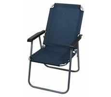 Cattara LYON dunkelblau / Klappbarer Campingstuhl / Belastbarkeit: 90 kg