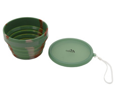 Cattara Silikon Faltschüssel ARMY 950ml / Restposten
