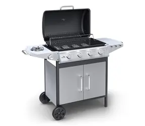Cattara Gasgrill MASTER CHEEF mobil / 14,1 kW-Stunde / Grillfläche: 64 x 38 cm