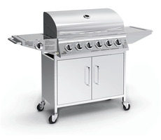 Cattara Gasgrill Manhattan mobil / 18,2 kW-Stunde / Grillfläche: 74 x 40 cm