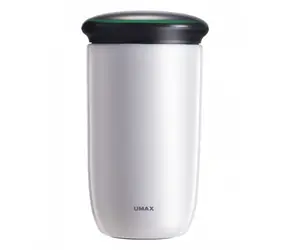 Umax Cooling Cup C2 weiß / Smart Bottle / 220ml / Trinkregimewarnung / Stahl