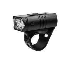 Solight WN38 wiederaufladbares LED-Fahrradlicht schwarz / 550lm / Li- ION 3,7 V / USB / IP44