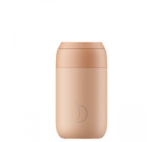 CHILLY&#39;S Series 2 Kaffeebecher 340 ml Peach / Thermobecher / Edelstahl