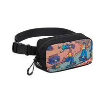 Riva Case 5410 Skaters schwarz / Kinder-Hüfttasche