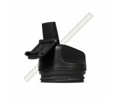 HidrateSpark Steel - Ersatzflaschenverschluss mit Strohhalm 620 ml schwarz
