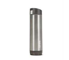 HidrateSpark - intelligente Edelstahlflasche 620 ml, Edelstahl / Bluetooth-Tracker