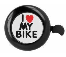 Forever Fahrradklingel (Ich liebe mein Fahrrad) Outdoor schwarz