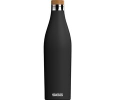 SIGG Meridian 0,7 l schwarz / Doppelwandige Edelstahlflasche