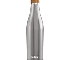 SIGG Meridian 0,5 l silber / Doppelwandige Edelstahlflasche