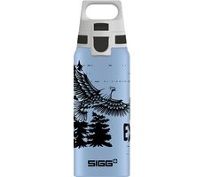 SIGG WMB One Brave Eagle 0,6 l blau / Kinderflasche / Aluminium