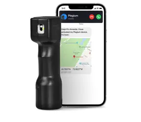 Plegium SMART Pfefferspray schwarz