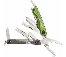 GERBER Dime Multifunktionszange mit Klinge grün / klappbar / 12 Werkzeuge