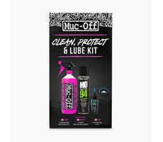 Muc-Off Wash & Protect & Lube Kit - Kettenreiniger & -schutz & -schmiermittel