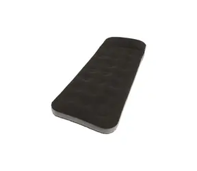 Outwell Classic Single Pillow&Pump schwarzgrau / Aufblasbare Matratze mit Fußpumpe / 185x72x30cm / Belastbarkeit: 150kg