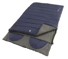 Outwell Contour Lux Double blau / Schlafsack / Füllung: 2400 g / Maße: 220x145cm