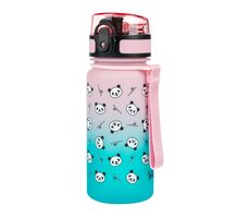 BAAGL Gradient Panda Tritan Trinkflasche / 350 ml