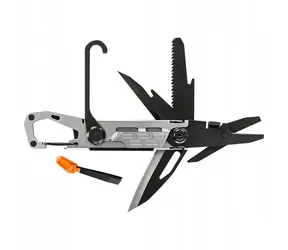 GERBER Stakeout silber / Multitool / 11 Werkzeuge / 94 g