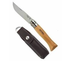 Opinel 8 Klapptaschenmesser 8,5 cm / Gehäuse / Klinge aus rostfreiem Stahl / Holzgriff