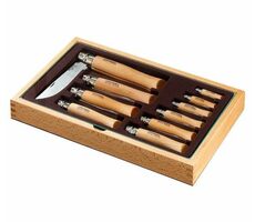 Opinel Sammlerset mit 10 Klapptaschenmessern in Geschenkbox