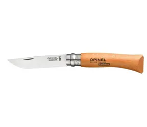 Opinel 12 Klapptaschenmesser 12 cm / Carbonklinge / Holzgriff