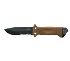 GERBER LMF II Infantry schwarz-braun / Bushcraftmesser / Klinge 12 cm