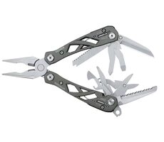 GERBER Suspension Multifunktionszange mit Klinge grau / klappbar / 12 Werkzeuge