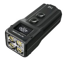 Nitecore T4K Taschenlampe / 4000 lm / Nachleuchten 209 m / Display