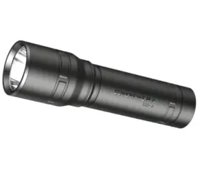 Superfire S33-A Taschenlampe schwarz / 124lm / USB 