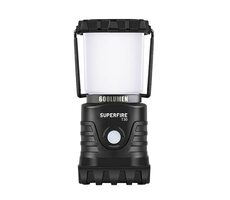 Superfire T30 Campinglampe schwarz / 600lm / USB