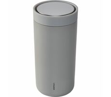Stelton To-Go Click 0,4 l grau / Thermobecher