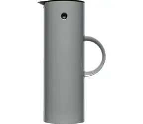 Stelton EM 77 hellgrau / Vakuumkessel (Thermoskanne) / 1 l 