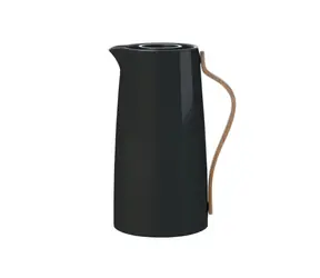 Stelton Emma Coffee schwarz / Thermoskanne / 1,2 l