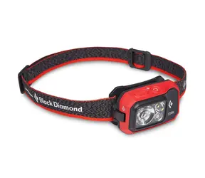 Black Diamond Storm 450 orange / LED-Stirnlampe / 450 lm / Nachleuchten bis 120m 