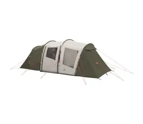 Easy Camp Huntsville Twin 600 grün / Tunnelzelt für 4 Personen / 565 x 220 x 190 cm / Wassersäule: 3000 mm