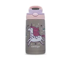Contigo Easy Clean SS Unicorn 380ml grau / Thermoflasche