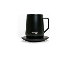 Muggo Mug Smart Mug 320 ml schwarz / einstellbare Temperatur 45 - 62,5°C / LED-Anzeige