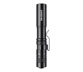 Superfire X18 Taschenlampe schwarz / 121lm / AAA
