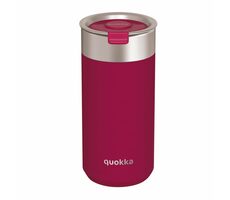 Quokka Boost Kaffeebecher 400 ml, Kastanienbraun / Thermoskanne mit Sieb / Edelstahl 