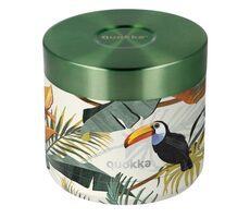 Quokka Whim Food Jar 600 ml Tropical / Thermosbehälter für Lebensmittel / Edelstahl 