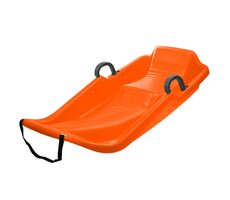 SULOV TWISTER orange / Bob Kunststoff mit Bremse / Tragfähigkeit: 50 kg / Nachverkauf