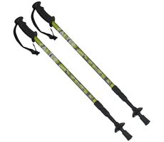CALTER KATLA 3-teiliges Paar grün / Trekkingstöcke / 65/110 - 135 cm
