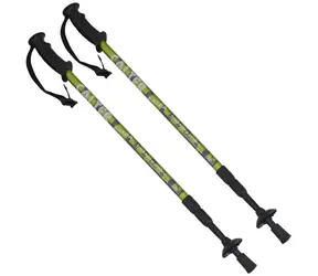 CALTER KATLA 3-teiliges Paar grün / Trekkingstöcke / 65/110 - 135 cm