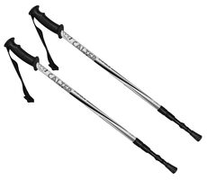 CALTER KOHALA 3-teiliges Paar weiß / Trekkingstöcke / 65/110-135cm