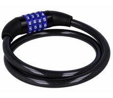 Forever KYL-110 Fahrradschloss mit Zahlencode schwarz