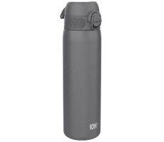 ion8 Auslaufsichere Edelstahl-Thermoskanne, Grau, 500 ml