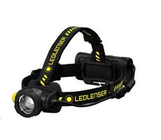 Ledlenser H15R WORK Stirnlampe schwarz / 2500/1000/20 lm / IP67 / Li- ION / 4800 mAh