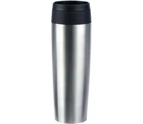 Emsa Travel Mug Classic Grande 0,5l silber / Thermobecher / Edelstahl